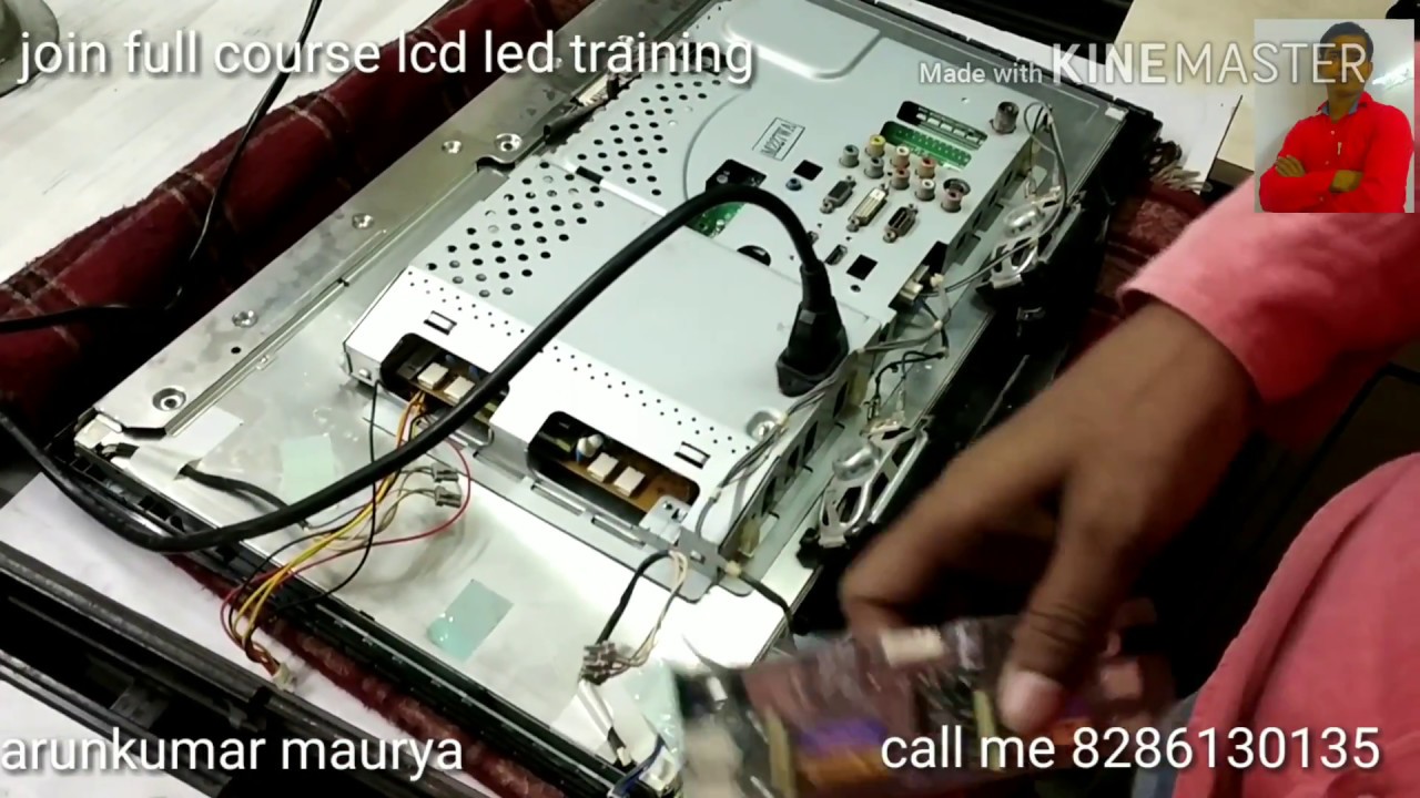 How to repair dead lg lcd led tv step by step practical YouTube