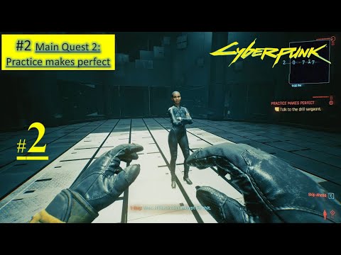 Cyberpunk 2077 - Practice Makes Perfect | Complete all 4 Training Tutorials