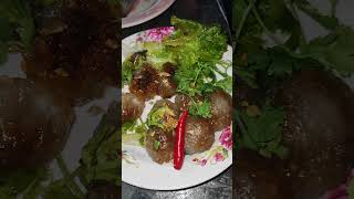 สาคูไส้หมูกินกับพริกสด #สาคูไส้หมู #สาคู #ขนม #food