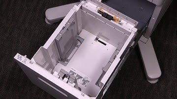 Xerox® VersaLink® C605 Color Multifunction Printer Loading Paper in the High Capacity Feeder