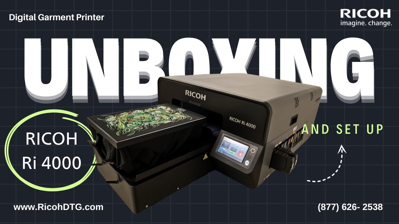 RICOH Ri 4000 UNBOXING & Setup Guide