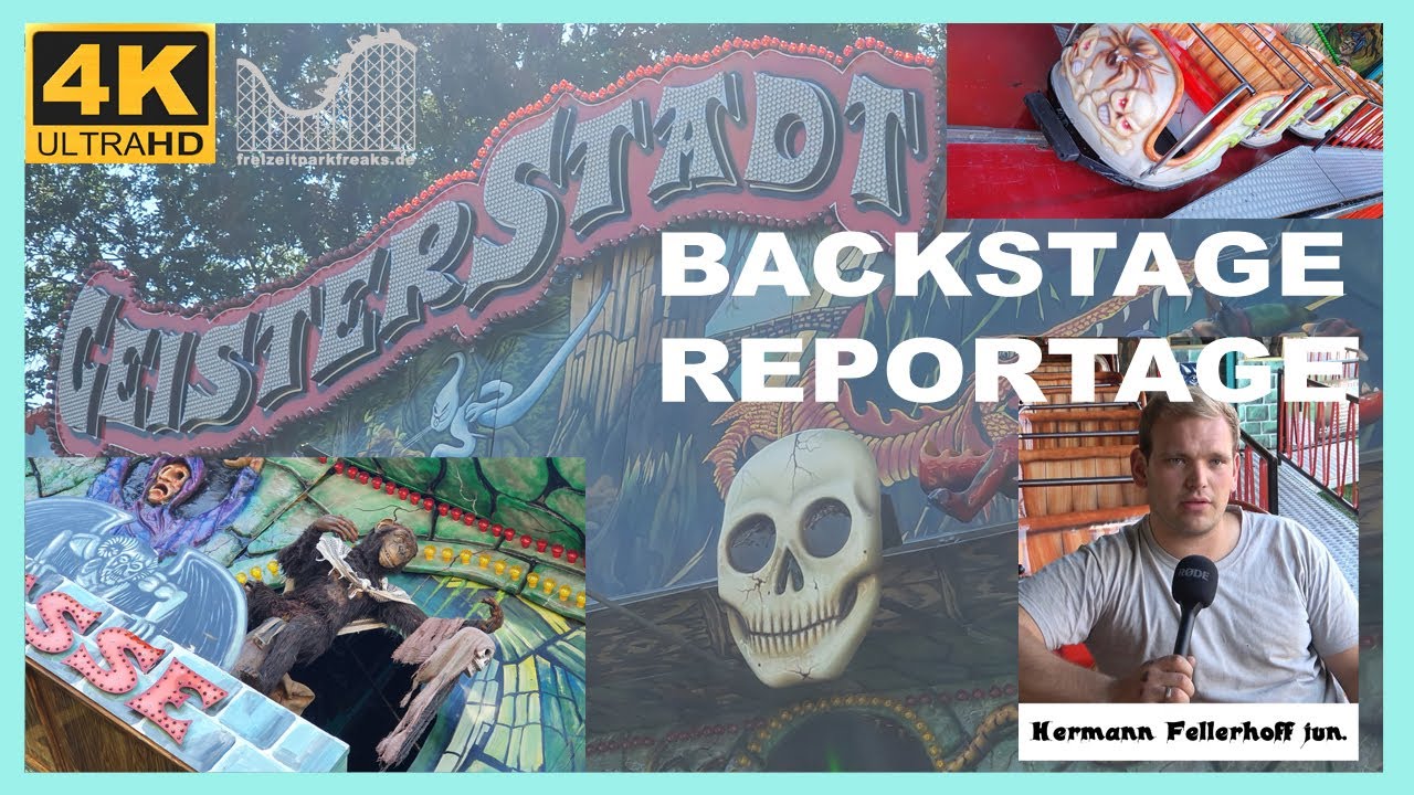 FELLERHOFFS GEISTERSTADT - Backstage Reportage - 13.08.22 - Stoppelmarkt Vechta - 4K