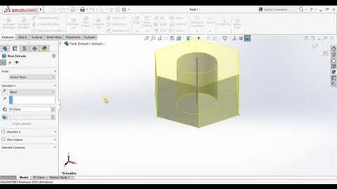 Nut || Crosshead Assembly || SOLIDWORKS ll MD