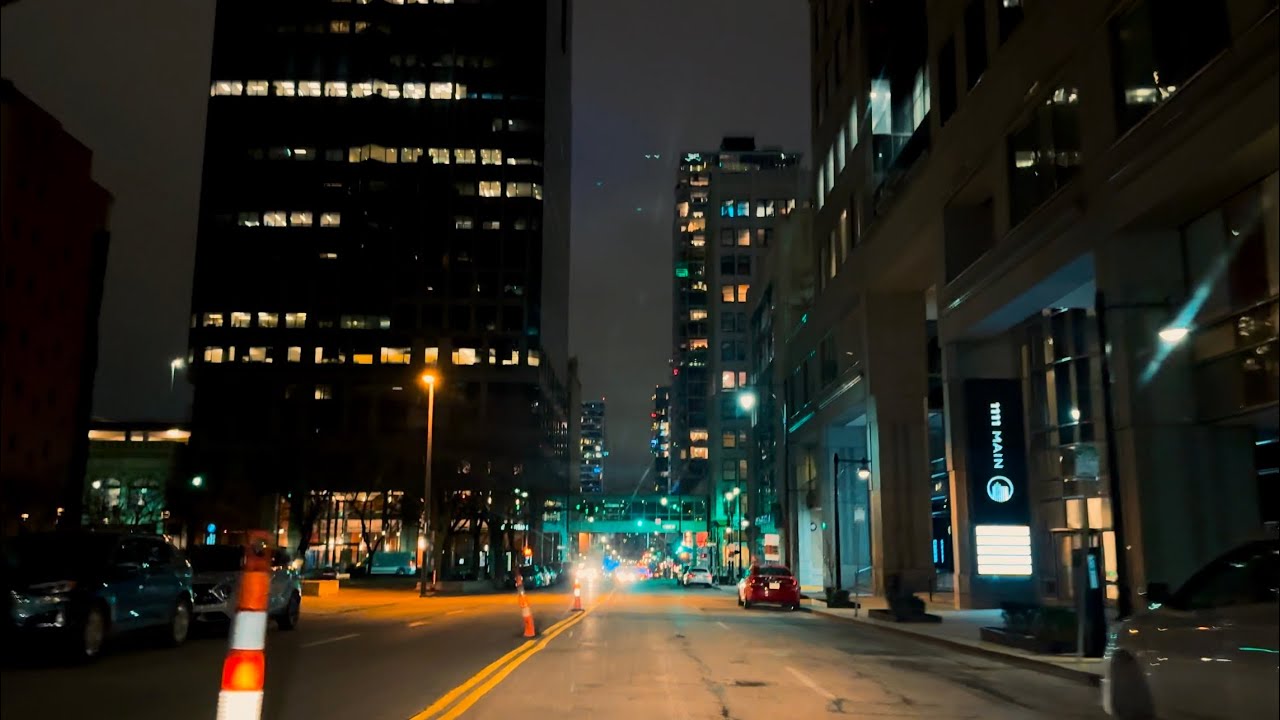Cinematic Night Drive In Kansas City, MO!