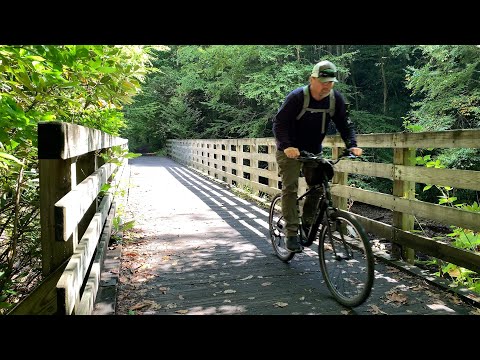 17 Miles Downhill on a Bike ~ Virginia Creeper Trail