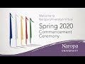 Naropa University 2020 Spring Commencement