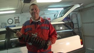 VW Passat Replacing rear shock absorbers VW Passat Replacing rear shock absorbers