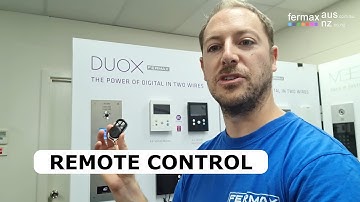 Remote Control Of FERMAX DUOX 2-Wire Video Intercom For Mobility Impaired Customers