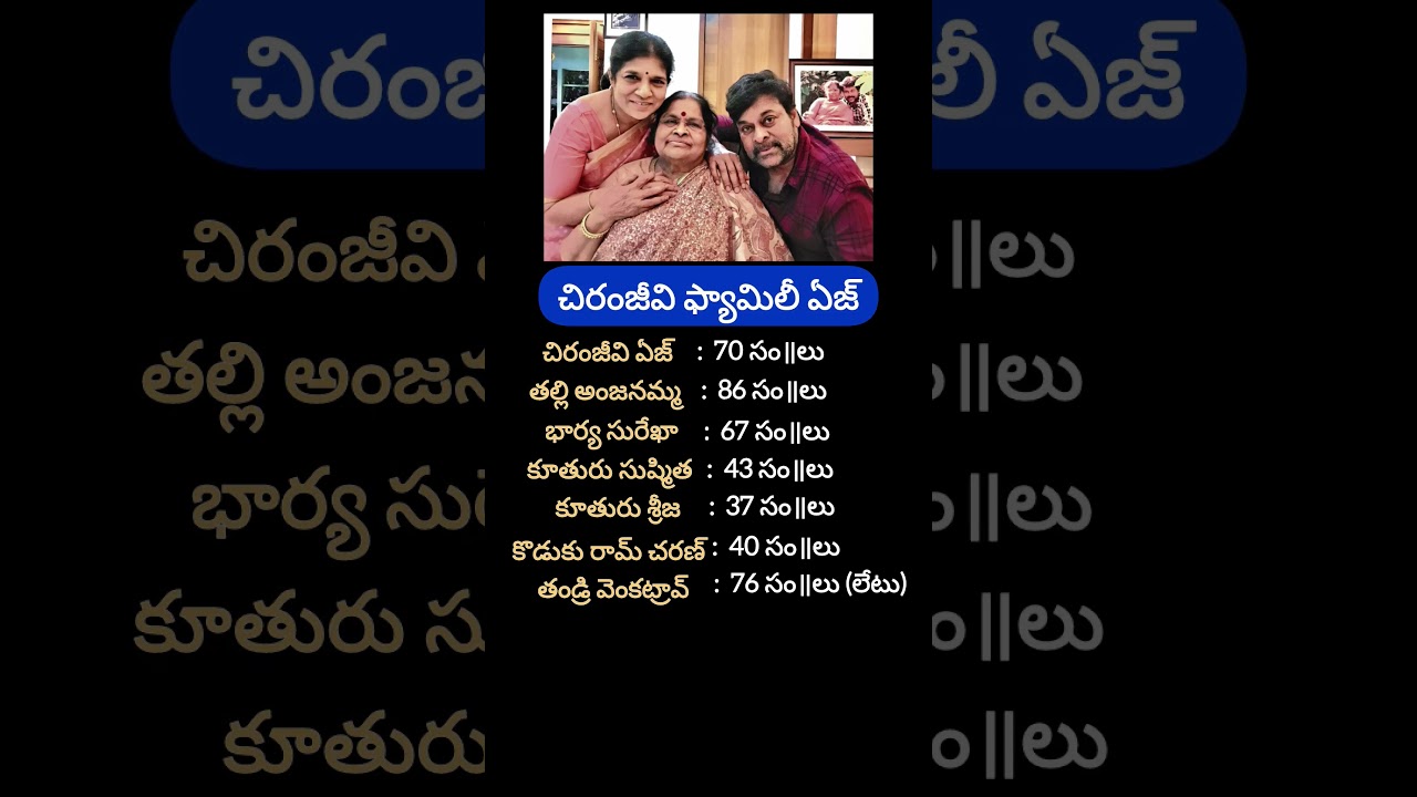 chiru family ages 