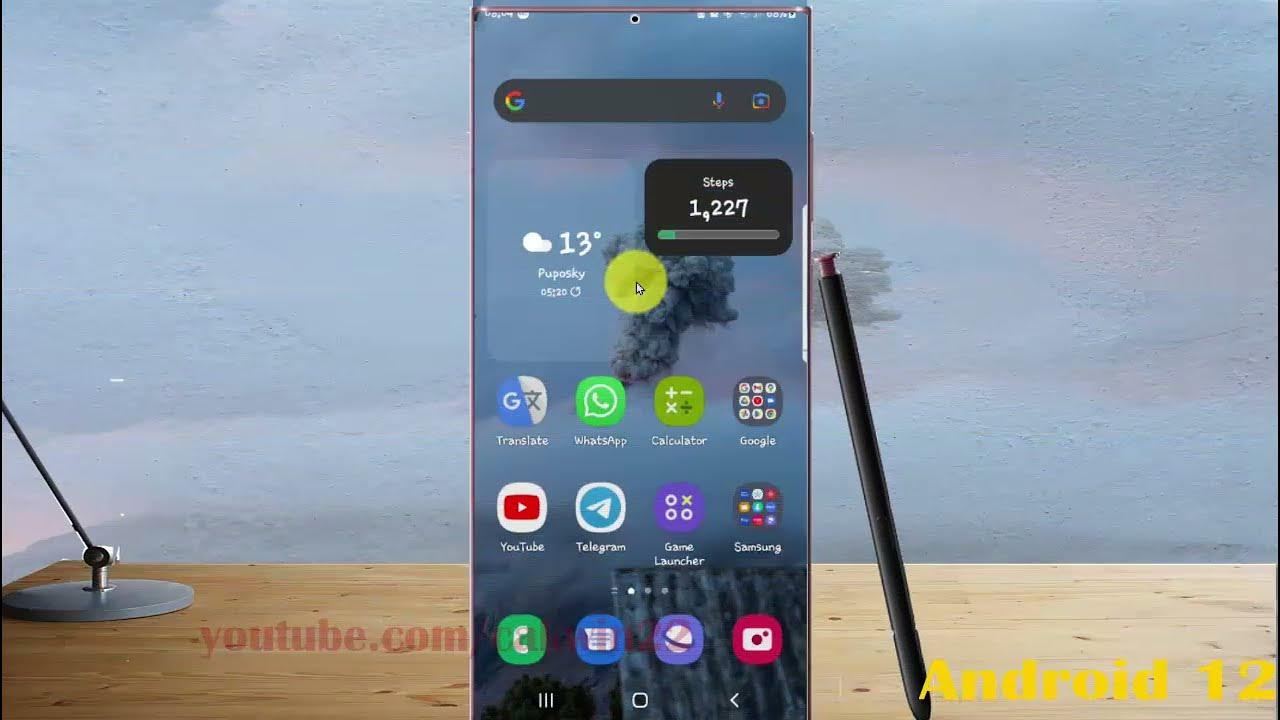Samsung Galaxy S22 Ultra How to set Keyboard Layout as 3x4 YouTube