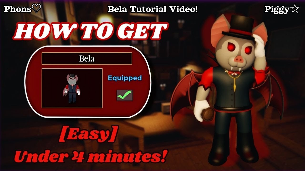 Как получить скин БЕЛЫ в Piggy! | Обучающие материалы Roblox