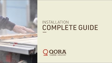 Qora Cladding | Full Installation Guide to Qora Cut LedgeStone TightStack