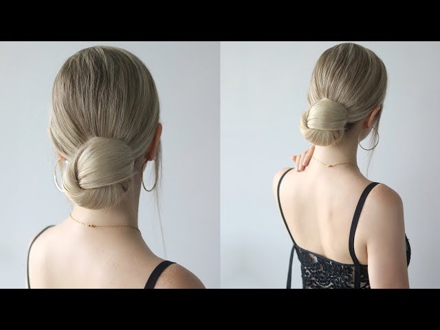 HOW TO: LOW BUN HAIRSTYLE | Easy Bun