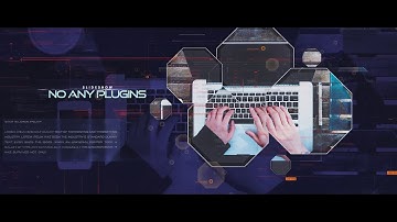 Royalty Free | After Effects Template | Techno Shapes Digital Slideshow