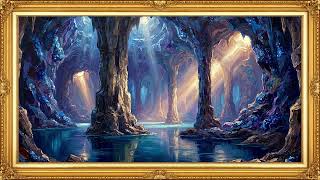 One Frame, Four Timeless Journeys — Art That Evolves Hourly | Silent Mural 4K | 4K Frame TV