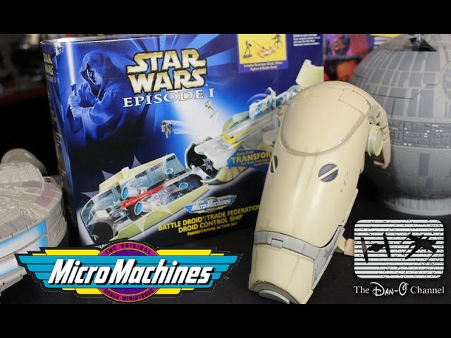 Star Wars Episode 1 Micro Machines Action Fleet Battle Droid Trade Federation O