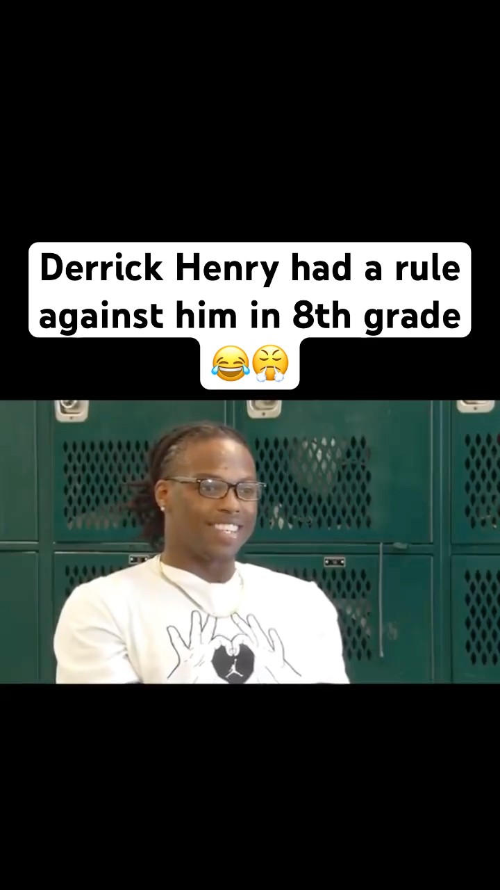 They really had a “Derrick Henry” rule in 8th grade! ? #shorts
