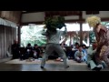 お神楽で弟が...