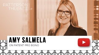 Intellectual Property Attorney Video -Amy Salmela- On patent pro bono by Patterson Thuente IP 1,151 views 6 years ago 27 seconds
