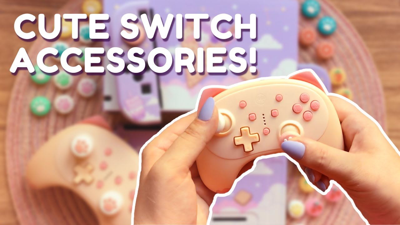 Cute Switch Accessories Unboxing // GeekShare + Amazon CROSSMAS DAY 4