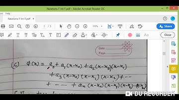 Newton Forward Interpolation By- Prof. S S Mishra, Dept. of Maths & Stats,Dr RML Avadh Univ. Ayodhya