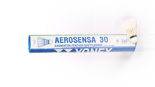 Yonex Aerosensa 30 (SPEED 3). Verification process.