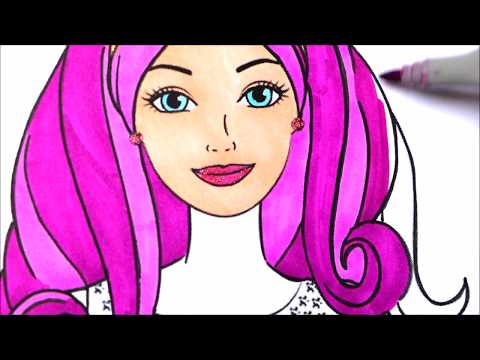 super coloring for children barbie mermaid princess coloring