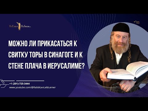 Можно ли прикасаться к Свитку Торы в синагоге и к Стене Плача в Иерусалиме?