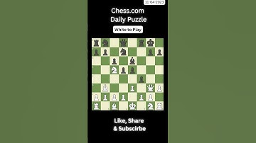 WCC Rest Day: Stomping Out Counterplay | Daily Puzzle 11-04-2023 | Chess Quest