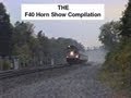 Amtrak f40 horn show compilation  you wont believe your ears