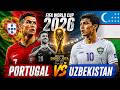 🔴 Portugal vs Uzbekistan ❤️Miss You Diogo Jota❤️ FIFA World Cup 2026™ LIVE