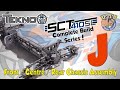 #11 Tekno SCT410SL - BUILD SERIES - Kit Bag J : Front / Center / Rear Assembly