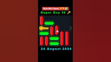 🔸️ Hamster Combat Key 36! 24 August How to Solve Mini Game PUZZLE in Hamster Kombat (100% SOLVED!)