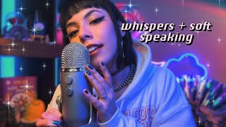 ASMR back and forth from whispers to soft speaking 💭🌙💤 screenshot 2