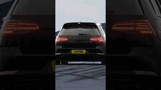 Assetto Corsa | Loud Golf 7.5 R Acceleration Launch Control #shorts