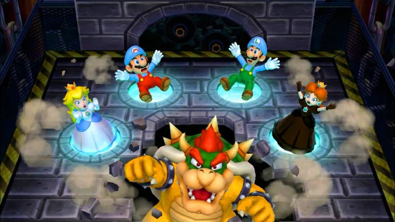 【マリオパーティ9】面白いミニゲームマリオVsルイージVsピーチVsデイジー(マスター最強CPU)