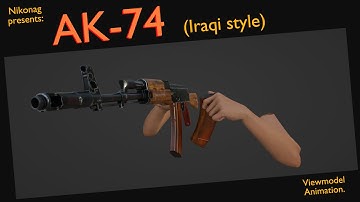 AK-74 I Viewmodel Animation