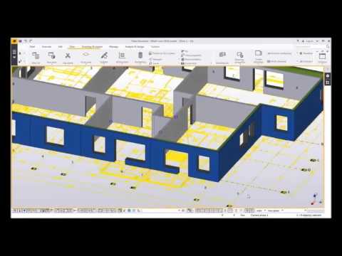 Tekla Structures 2016. New tool: Wall Layout