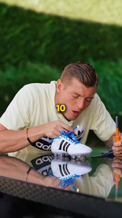 Toni Kroos wore these boots for 10 years