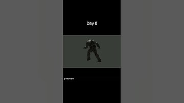 Day 8 of learning #3danimation #doom #metal