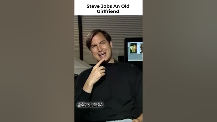 Steve Jobs an old Girl Friend Reflections on Personal Relationships and Love