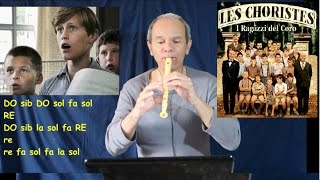 Les Choristes - Caresse sur l'océan chords