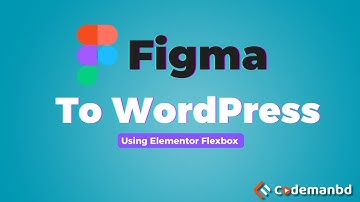 How to Convert a Figma Design to WordPress Using Elementor Flexbox || Alamgir H Kobir