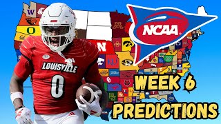 Game Predictions For Week 7 of The 2025-26 College Football Season