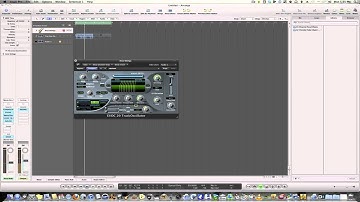 Logic Tutorial Using Evoc Track oscillator to vocode in logic pro 9