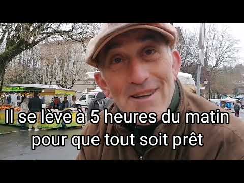 Sur le marché de Ribérac