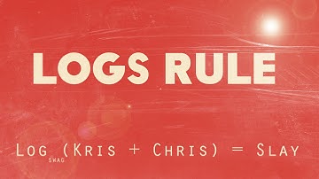 "Logs Rule" - An Original Rap Video on Logarithms