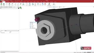 Using Machine Tool Builder to Make Collet Nuts Spin in ESPRIT