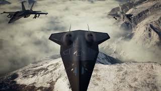 ACE COMBAT 7  SKIES UNKNOWN Taking the DarkStar out for a friendly spin :)