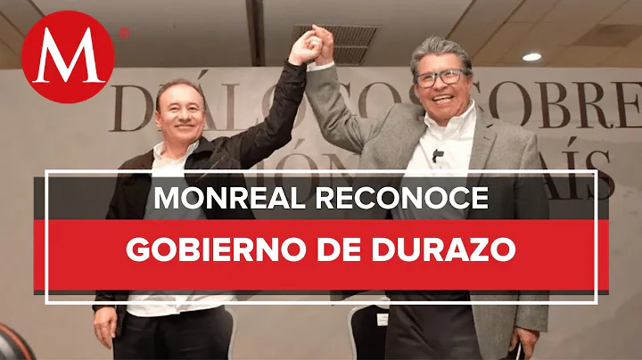 Monreal presume clido recibimiento de Durazo y mor...